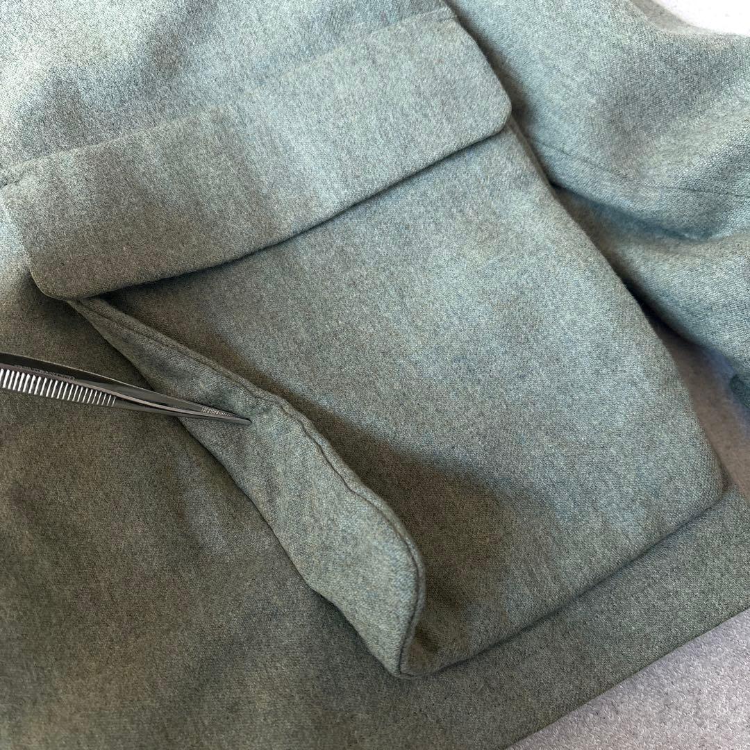 良品 マーガレットハウエル 日本製ウール スウィングトップ ブルゾン ドリズラー