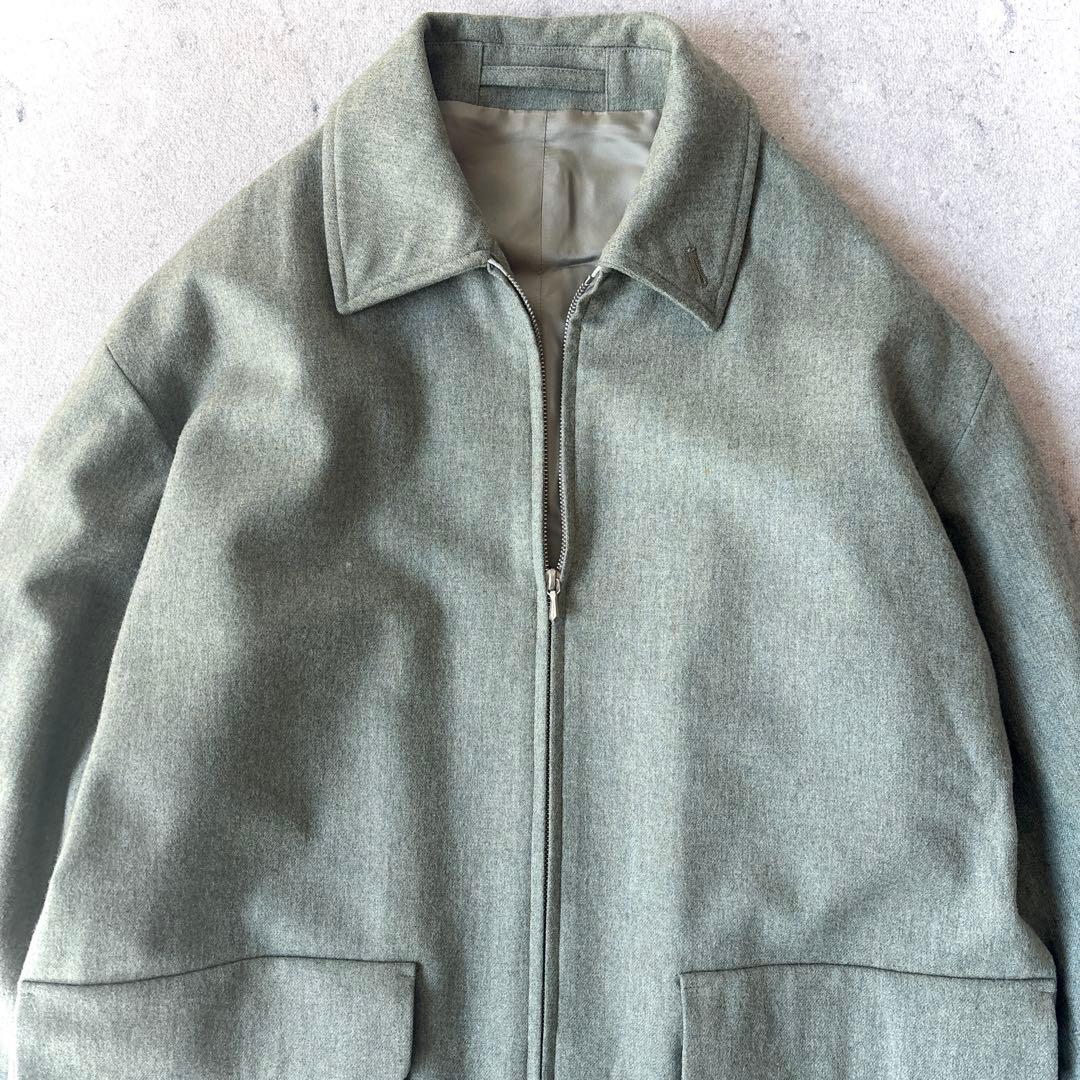良品 マーガレットハウエル 日本製ウール スウィングトップ ブルゾン ドリズラー