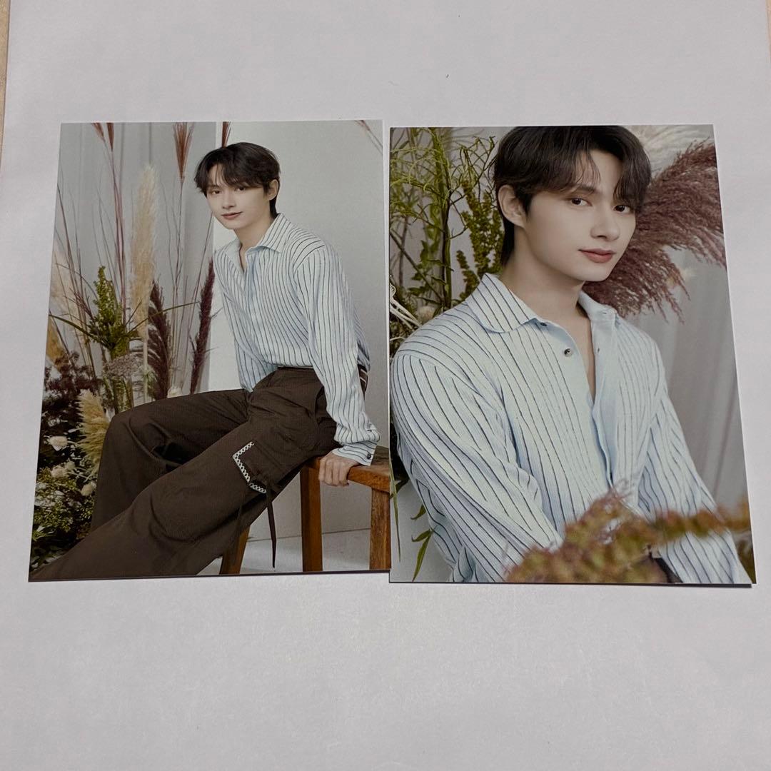 SEVENTEEN セブチカフェ　ジュン　morning green ポスカ