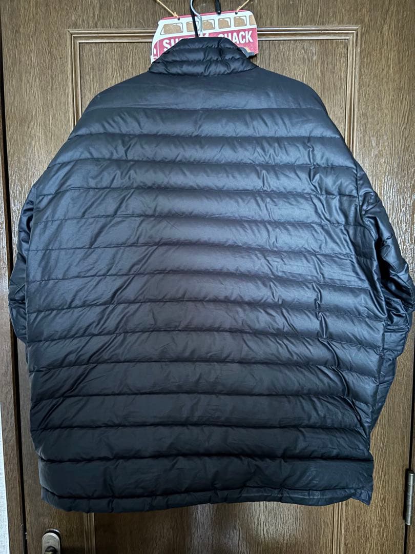 patagonia メンズ L ブラック ダウンジャケット