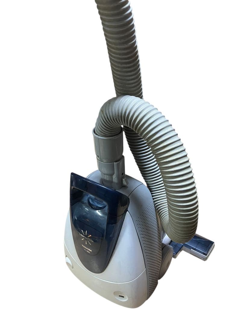 TOSHIBA 東芝　紙パック掃除機VC-S6E (L) 4年製　保証付　レトロ