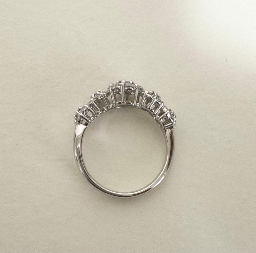 M*様 ポンテヴェキオ　フラワーダイヤモンドリング　11号