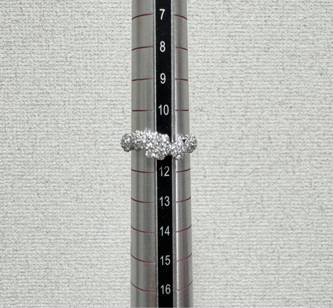 M*様 ポンテヴェキオ　フラワーダイヤモンドリング　11号