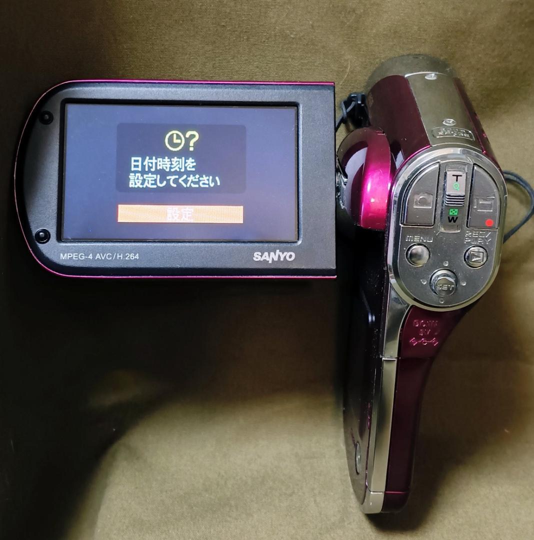 Xacti CG110 レッド　DMX-CG110(R)　SANYO ザクティ