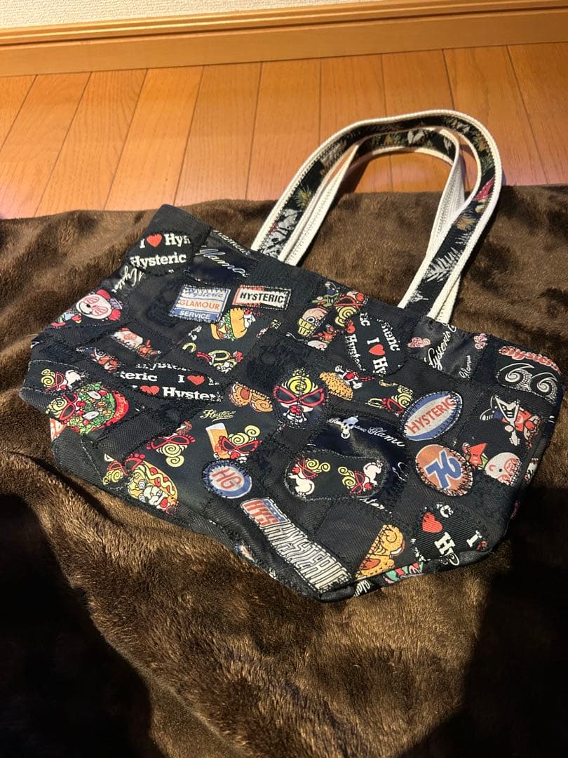 【HYSTERIC MINI】ヒステリックミニ　バック　総柄　 トートバック
