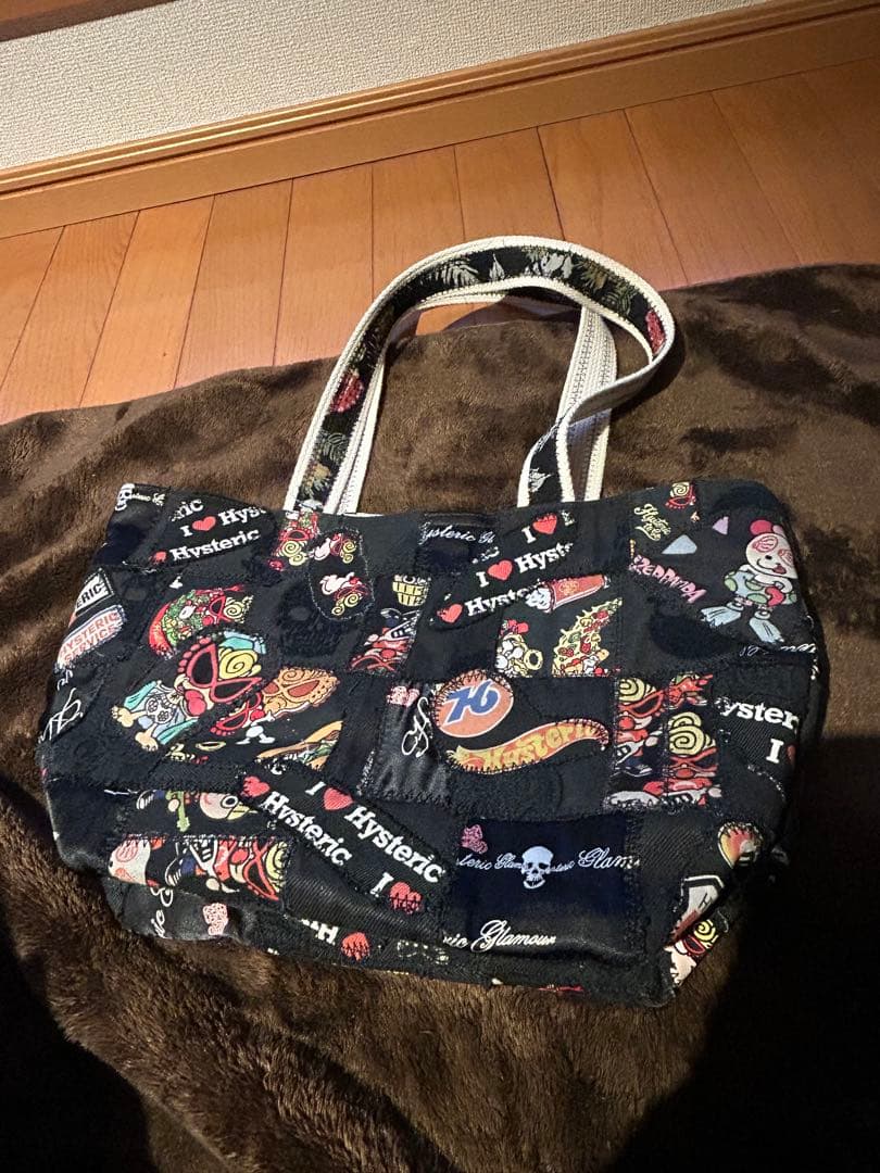【HYSTERIC MINI】ヒステリックミニ　バック　総柄　 トートバック