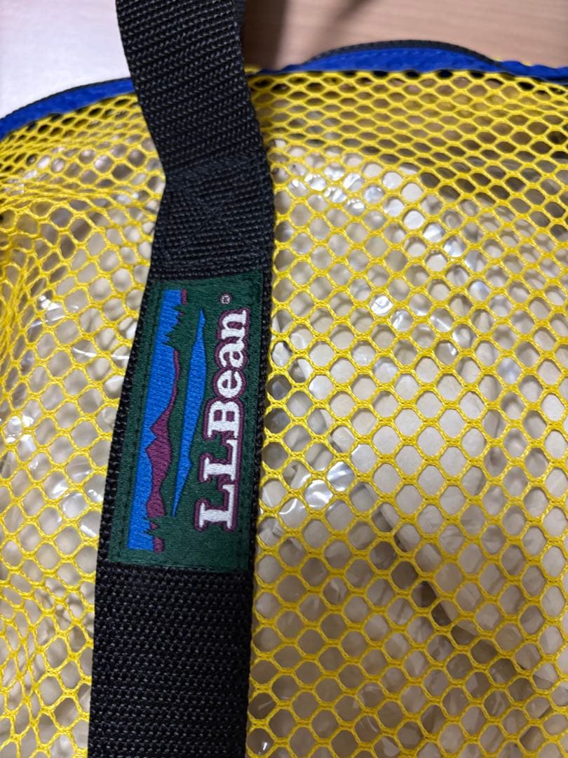 L.L.BEAN メッシュ ダッフルバック ヴィンテージ イエロー