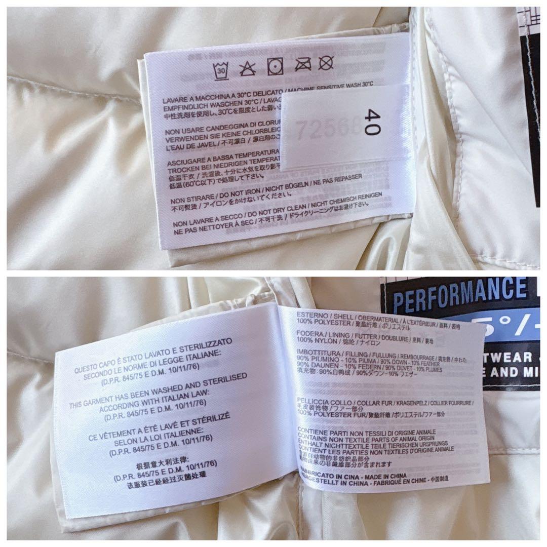 未使用★CAPE HORN｜定価7万 ARENAL エコファーダウン 白 40