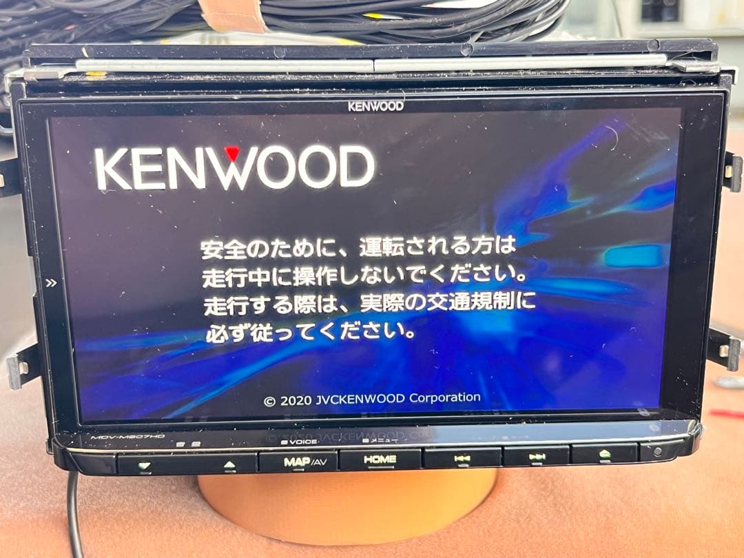 KENWOOD MDV-M807HD 彩速ナビ フルセグ 地図データ 2019年