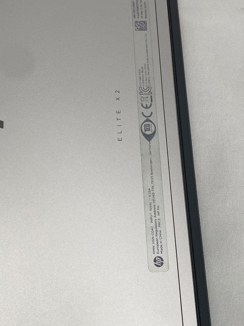 HP Elite x2 G4 ノートPC