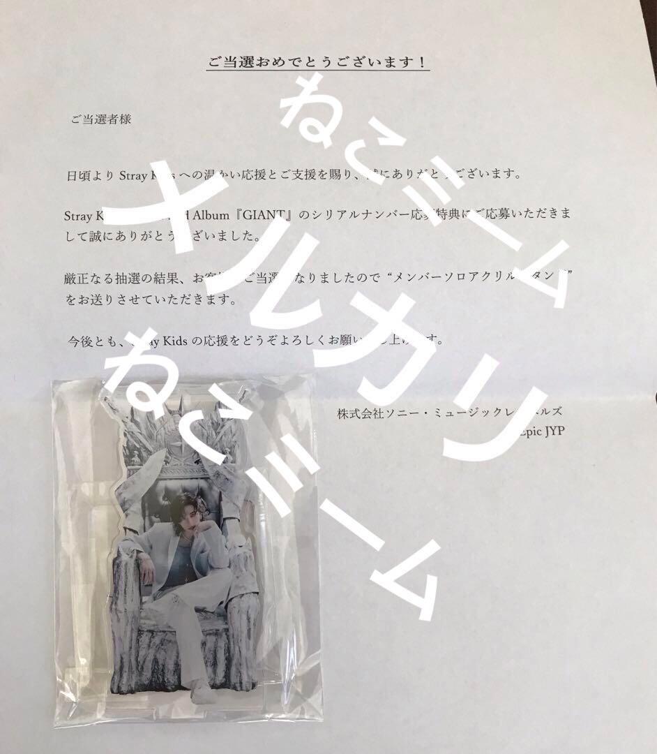 straykids GIANTソニミュ当選アクスタ★ヒョンジン