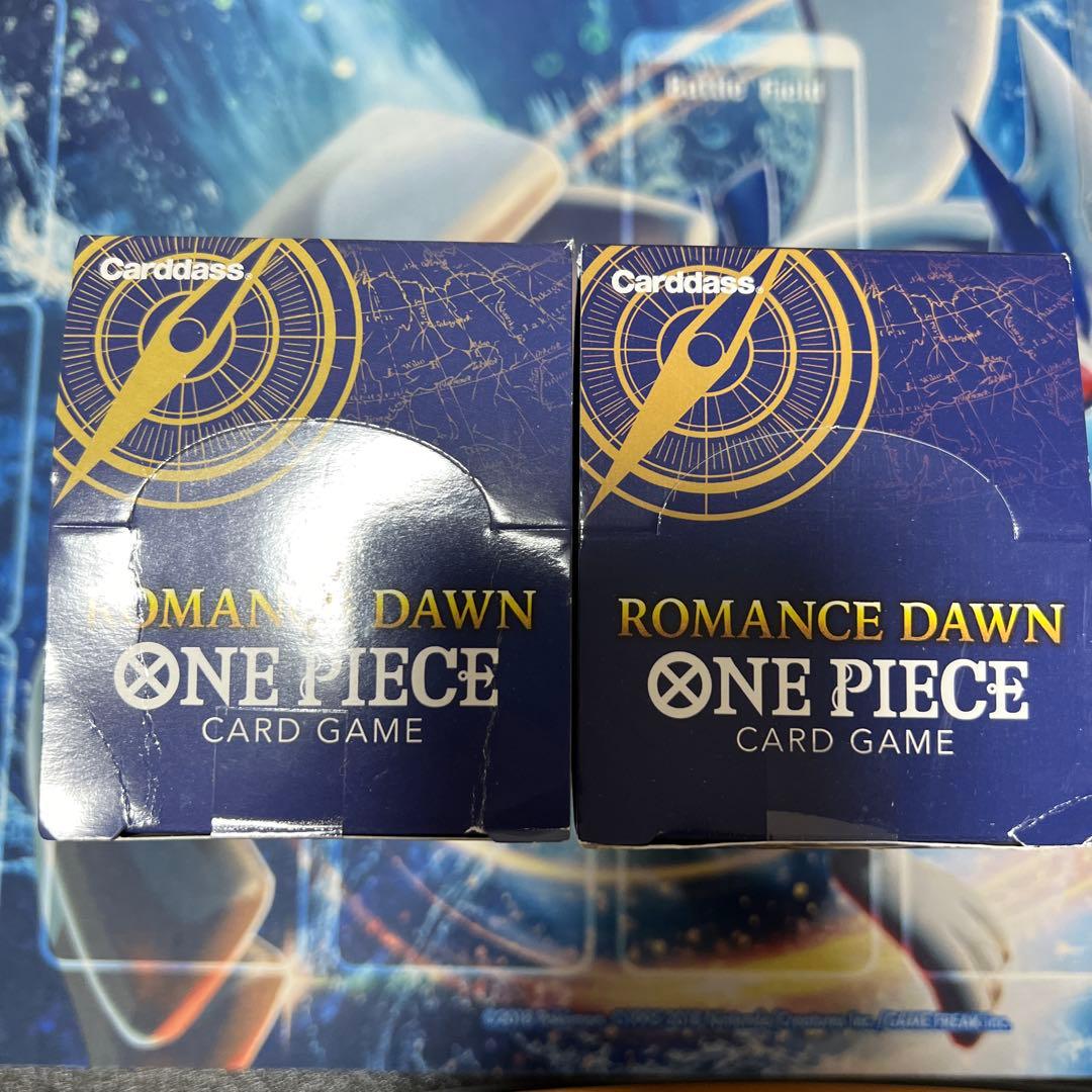 【未開封】ワンピースカードゲーム ROMANCE DAWN 2BOX テープ付き