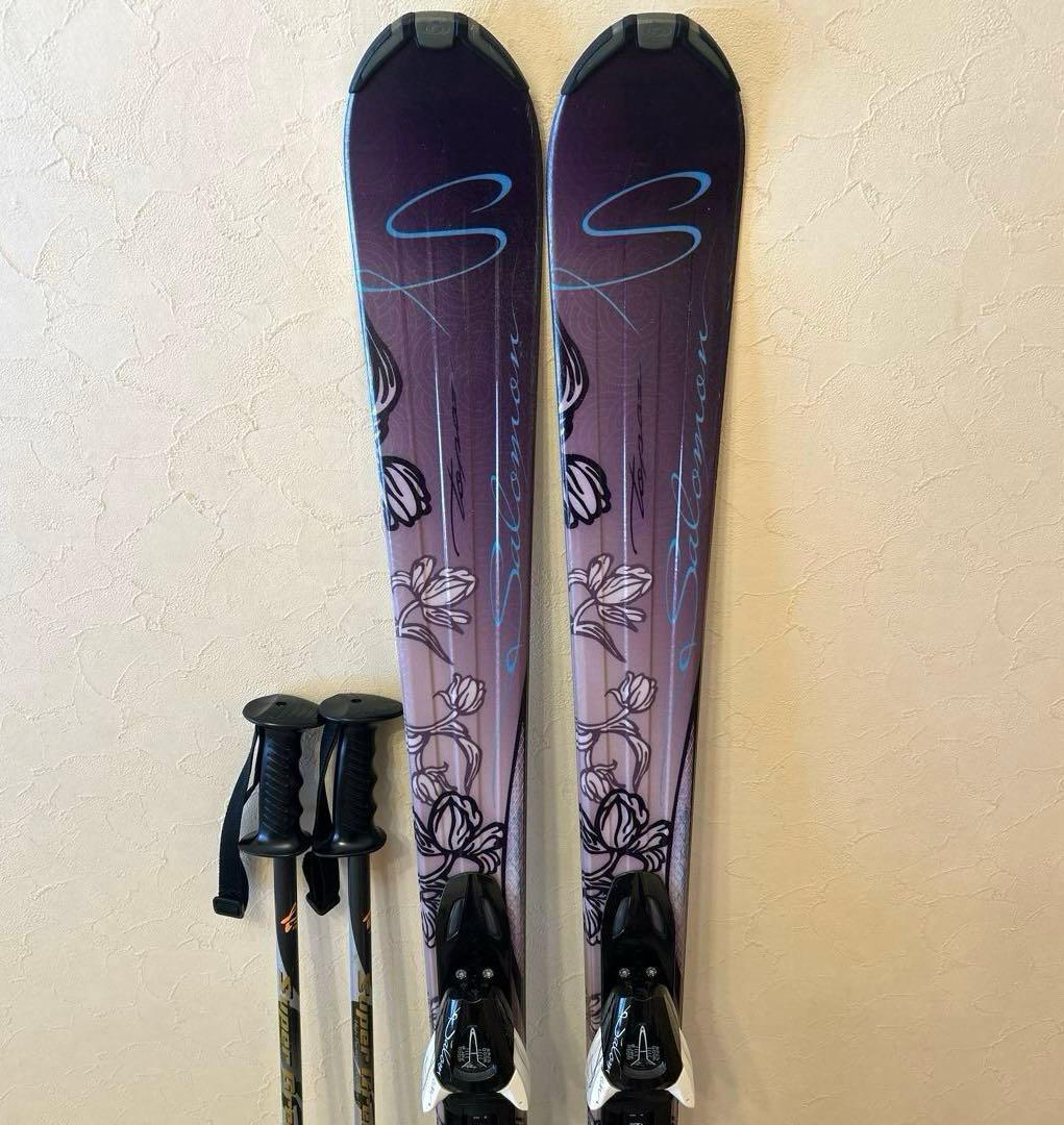 ◾️カービングスキーセット　板152㎝　ブーツ25.5㎝　女性用　レディース用