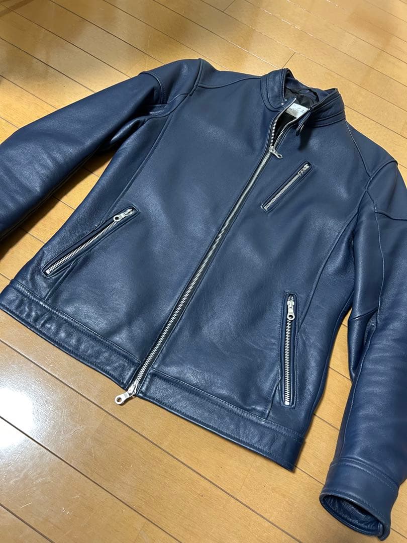 Rattle Trap ネイビー シングルライダース Lサイズ