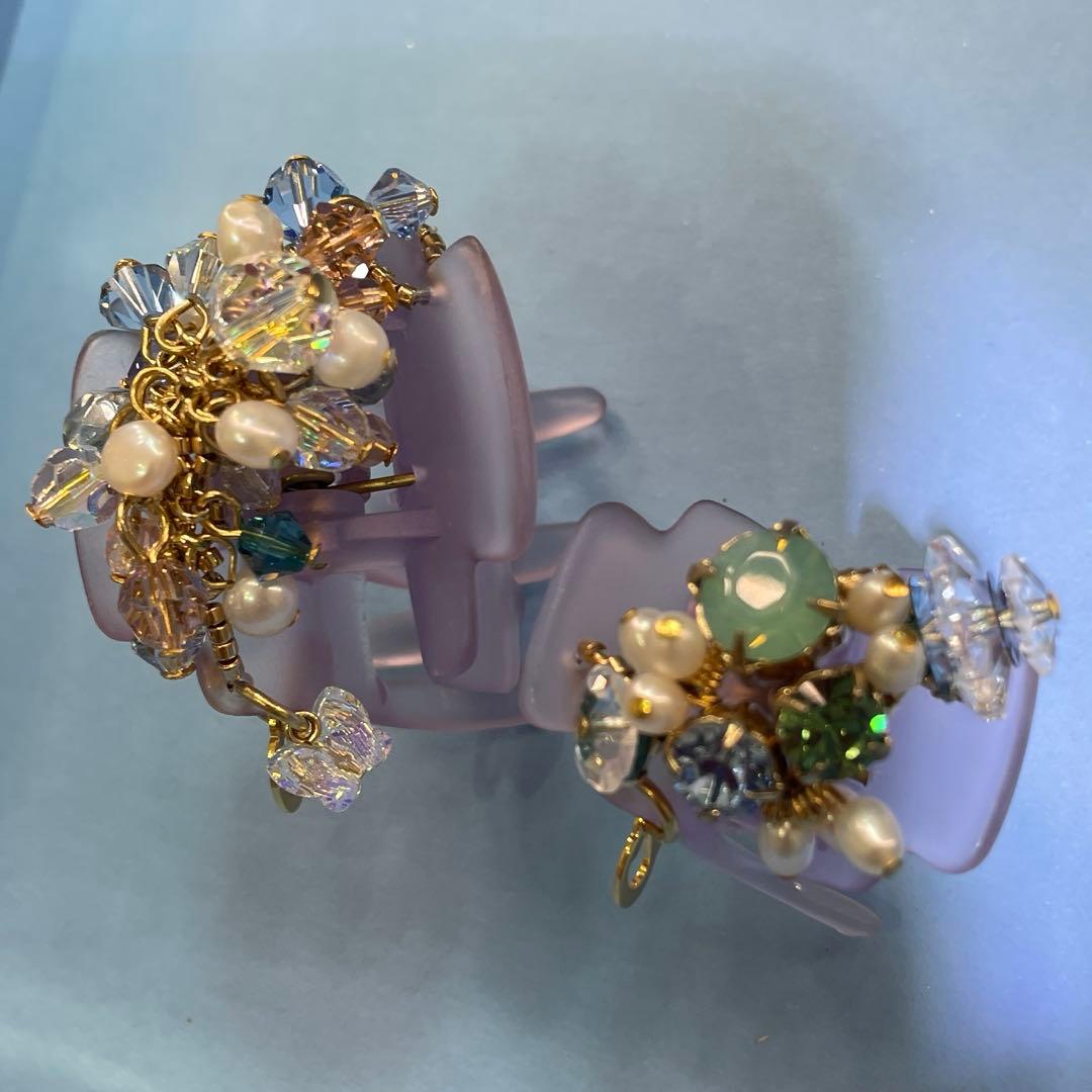 コンプレックスビズ　ヘアクリップ　2個セット