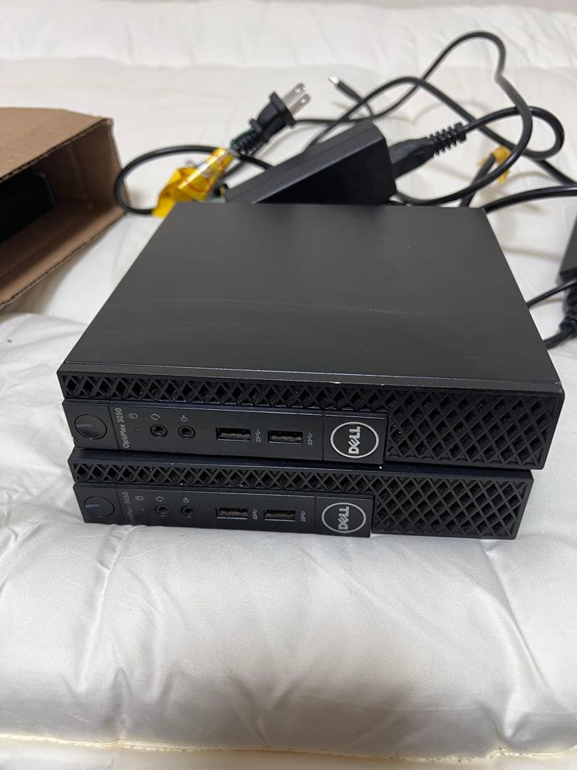 Dell optiplex 3050ミニPC 本体x2