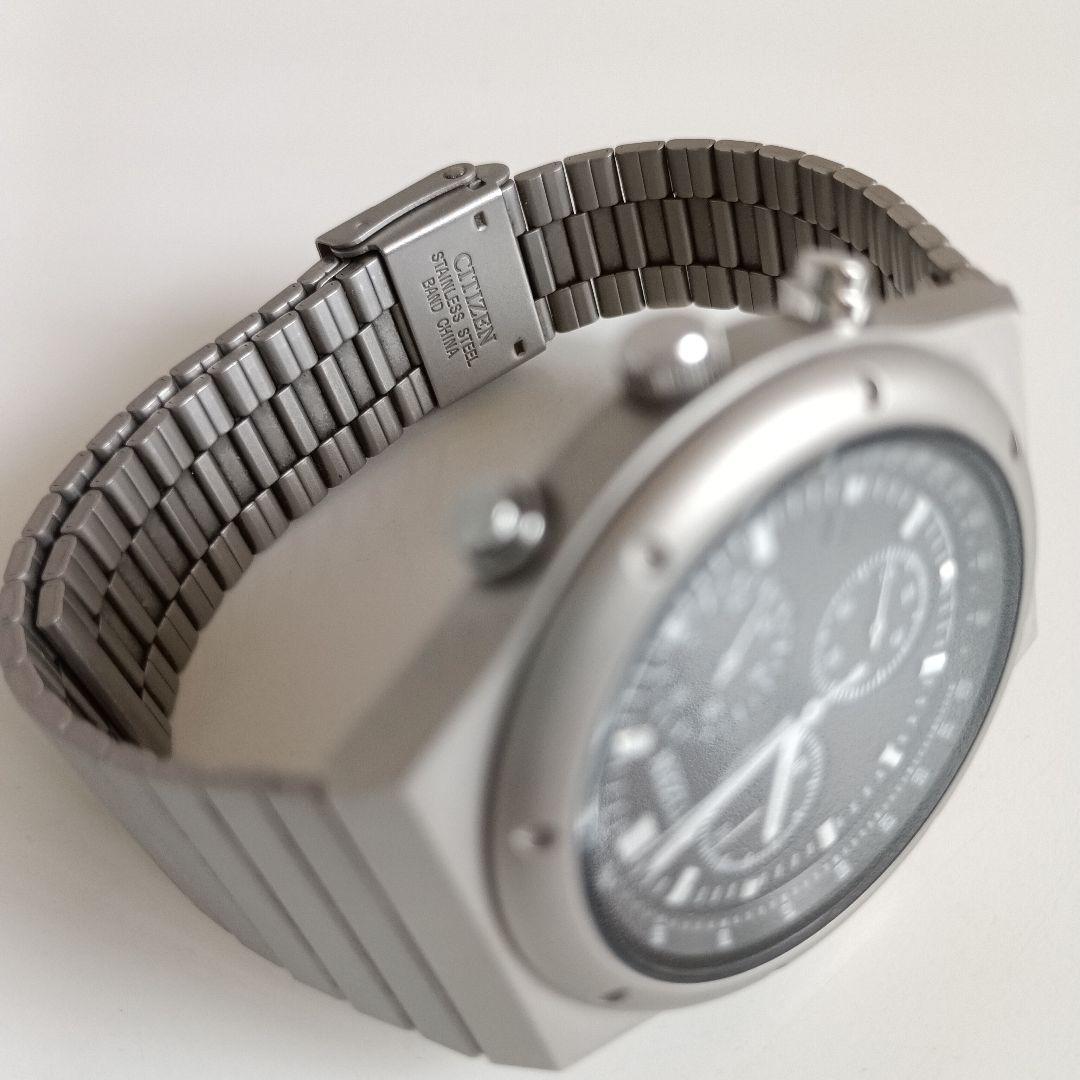 CITIZEN　シチズン　レコードレーベル　ソーラー腕時計　箱・取説・保証書付