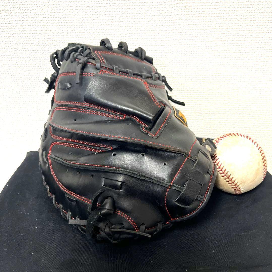 893 ZETT 極美品 軟式 キャッチャーミット