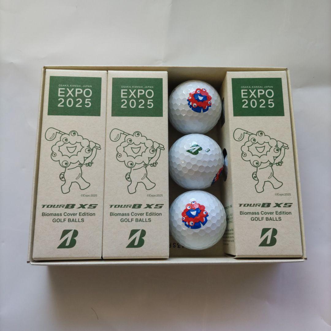 新品未使用　ミャクミャクゴルフボール　大阪関西万博