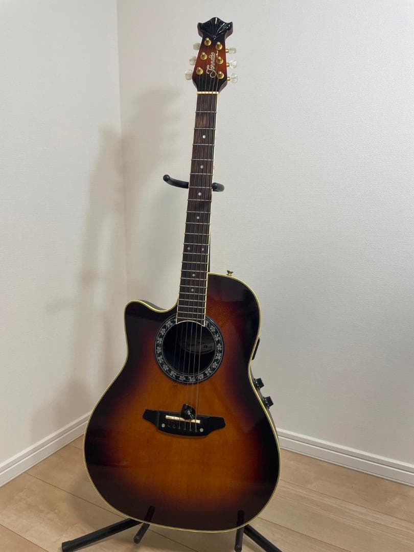 お洒落なエレアコ☆モーリスTornado Z-2 LH☆希少な左用レフトハンド