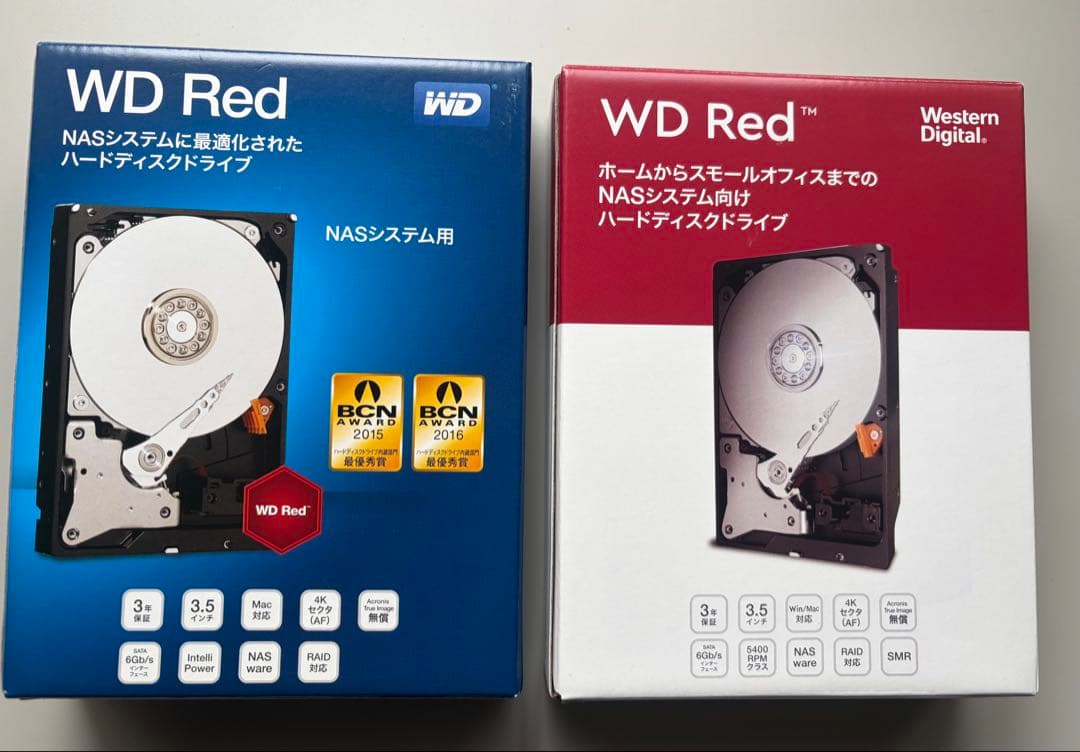 Synology DS220j NAS 本体＆ハードディスク3T×2個付