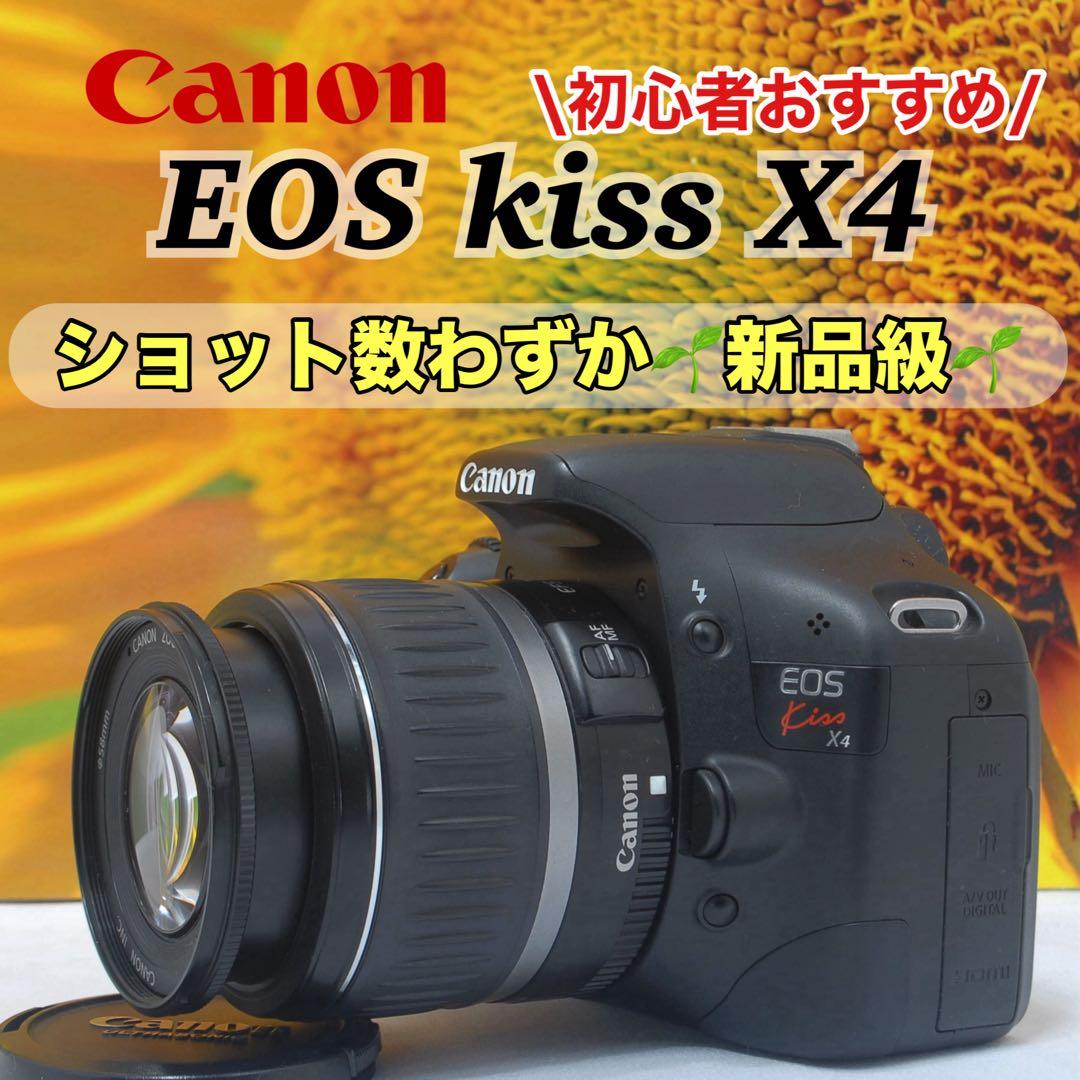美品✨Canon kiss X4◇初心者おすすめ◇動画OK 即使用可！一眼レフ