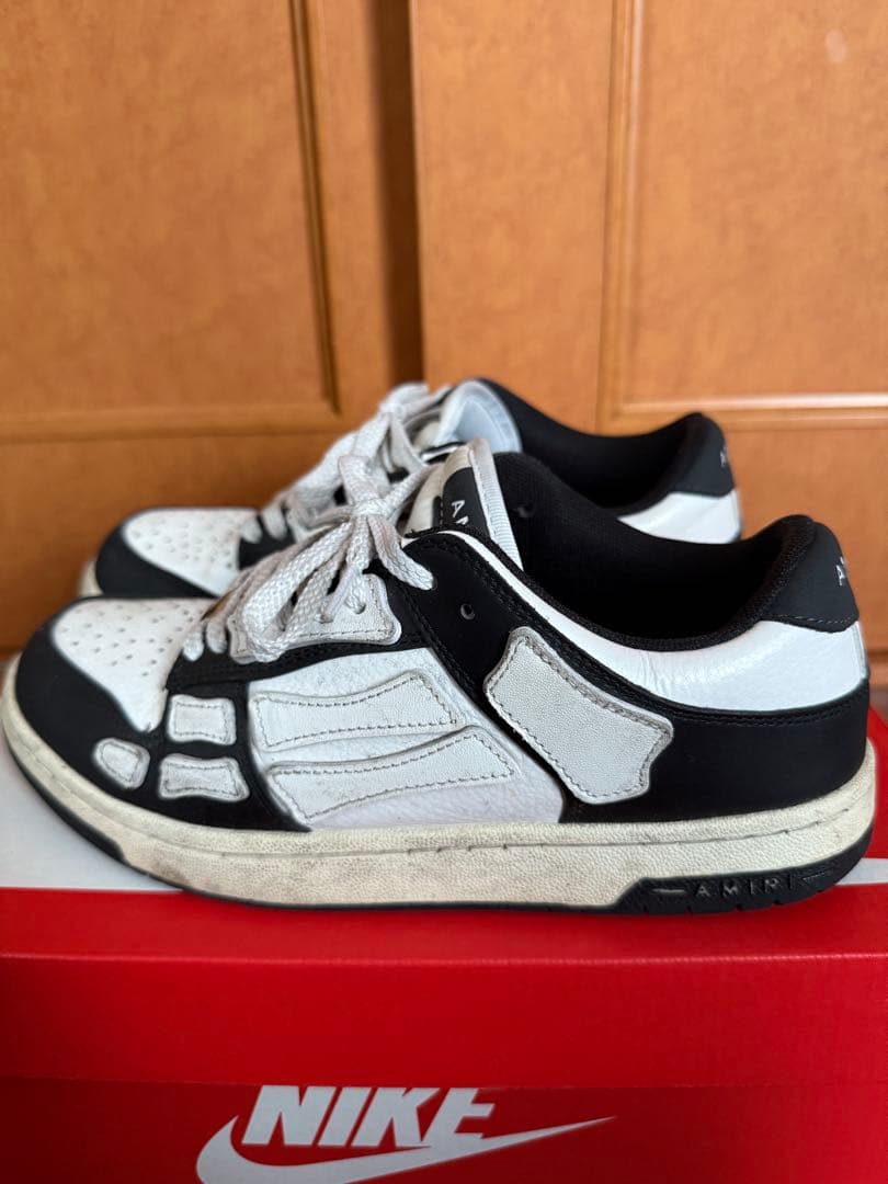 早い者勝ちです！AMIRI ホワイト/ブラック スニーカー　27.0