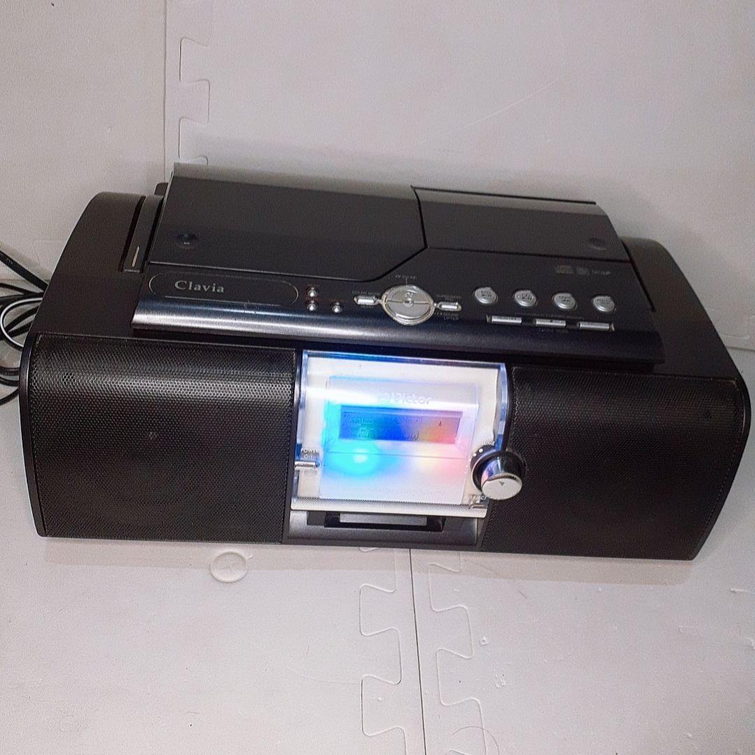 【レア】VICTOR RC-L1MD-8 ブラック CD・MD・ラジカセ