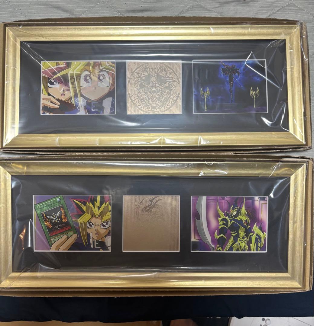 遊戯王　ゴールドメタルプレート　カオスソルジャー　マジシャンオブブラックカオス