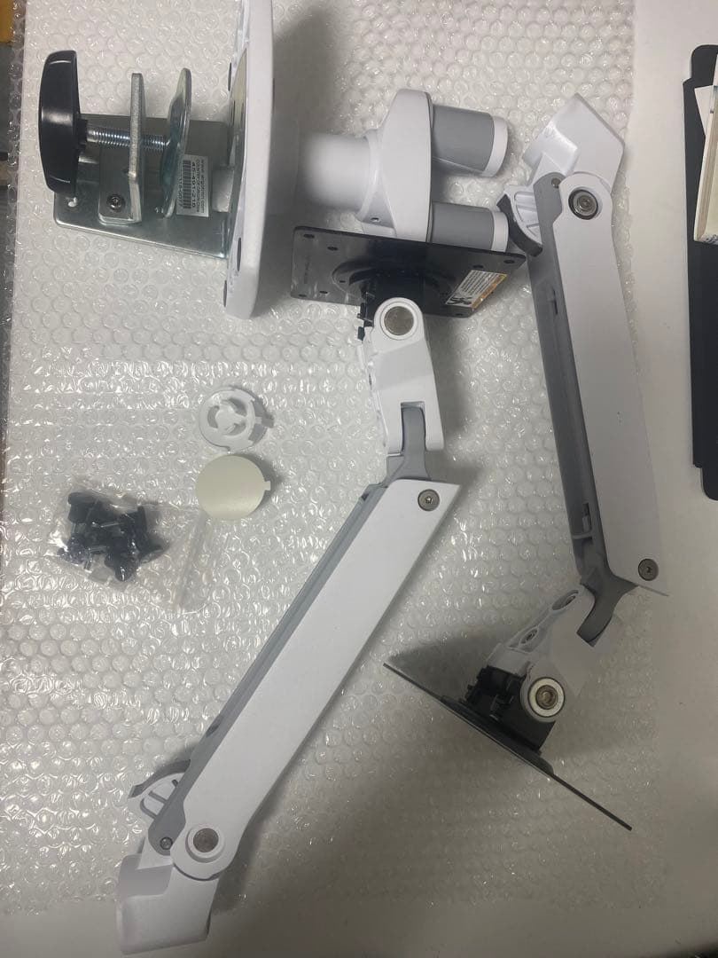 ERGOTRON LX エルゴトロン デュアルモニターアーム ホワイト 白