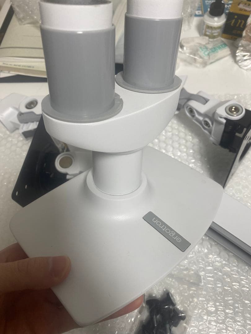 ERGOTRON LX エルゴトロン デュアルモニターアーム ホワイト 白