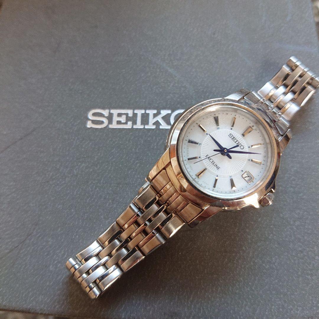 SEIKO EXCELNE 1B22 3B51レディース 腕時計