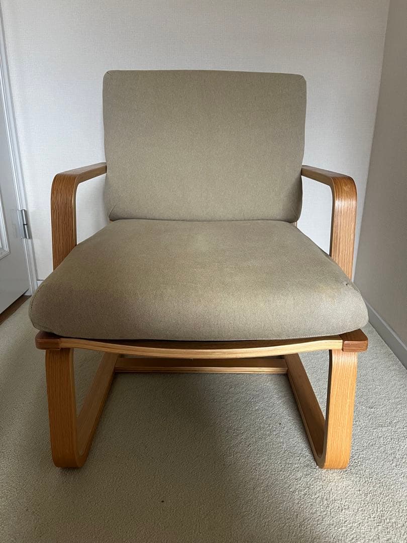 無印良品✨リビングでもダイニングでもつかえるソファ✨肘掛け付き