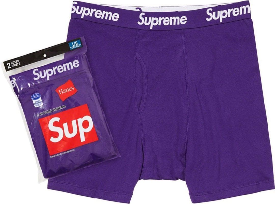 下着・アンダーウェア Supreme Hanes Checker Boxer Briefs