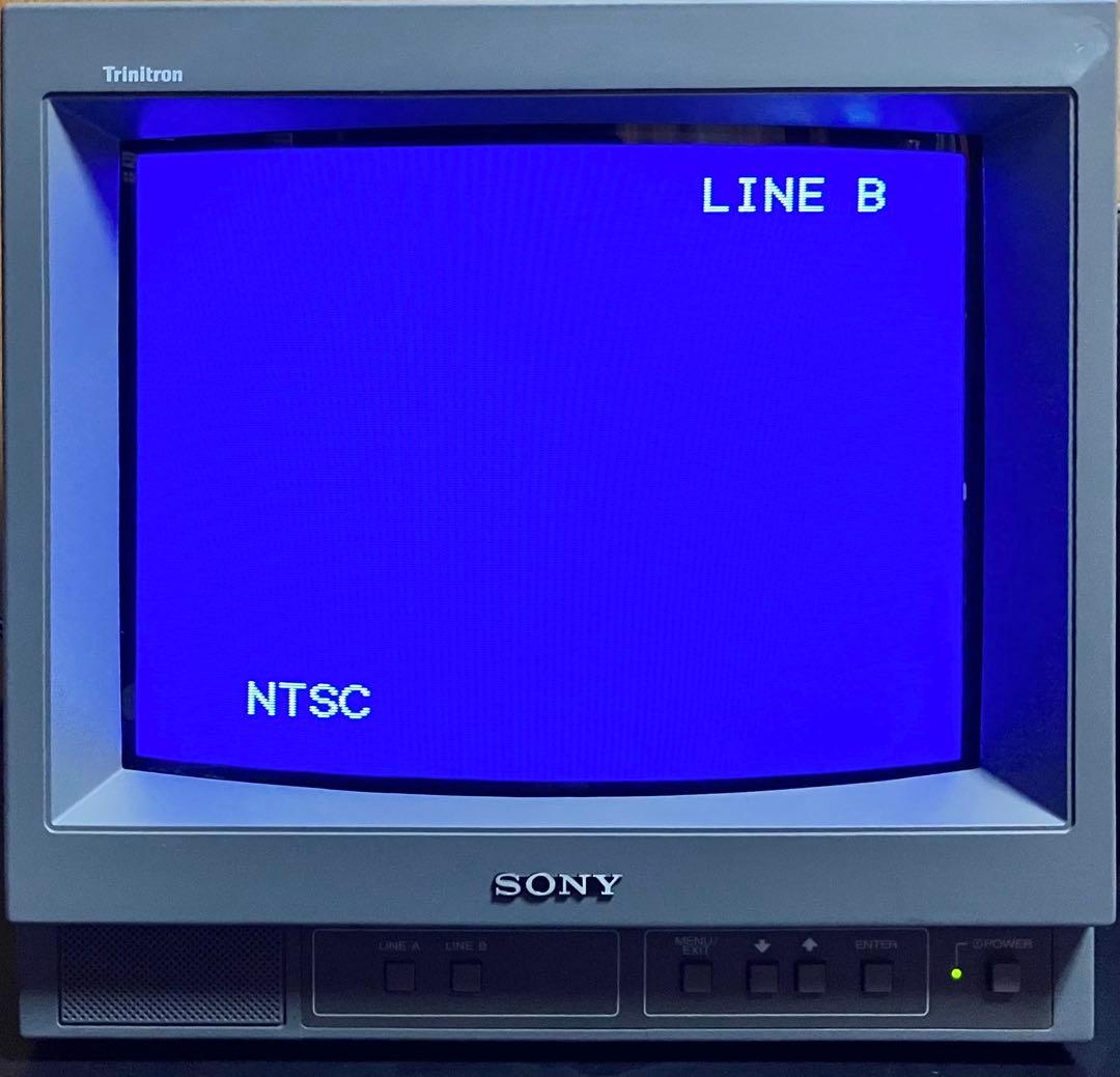 美品動作品 SONY PVM-14N5J 14インチブラウン管モニター 廃盤レア