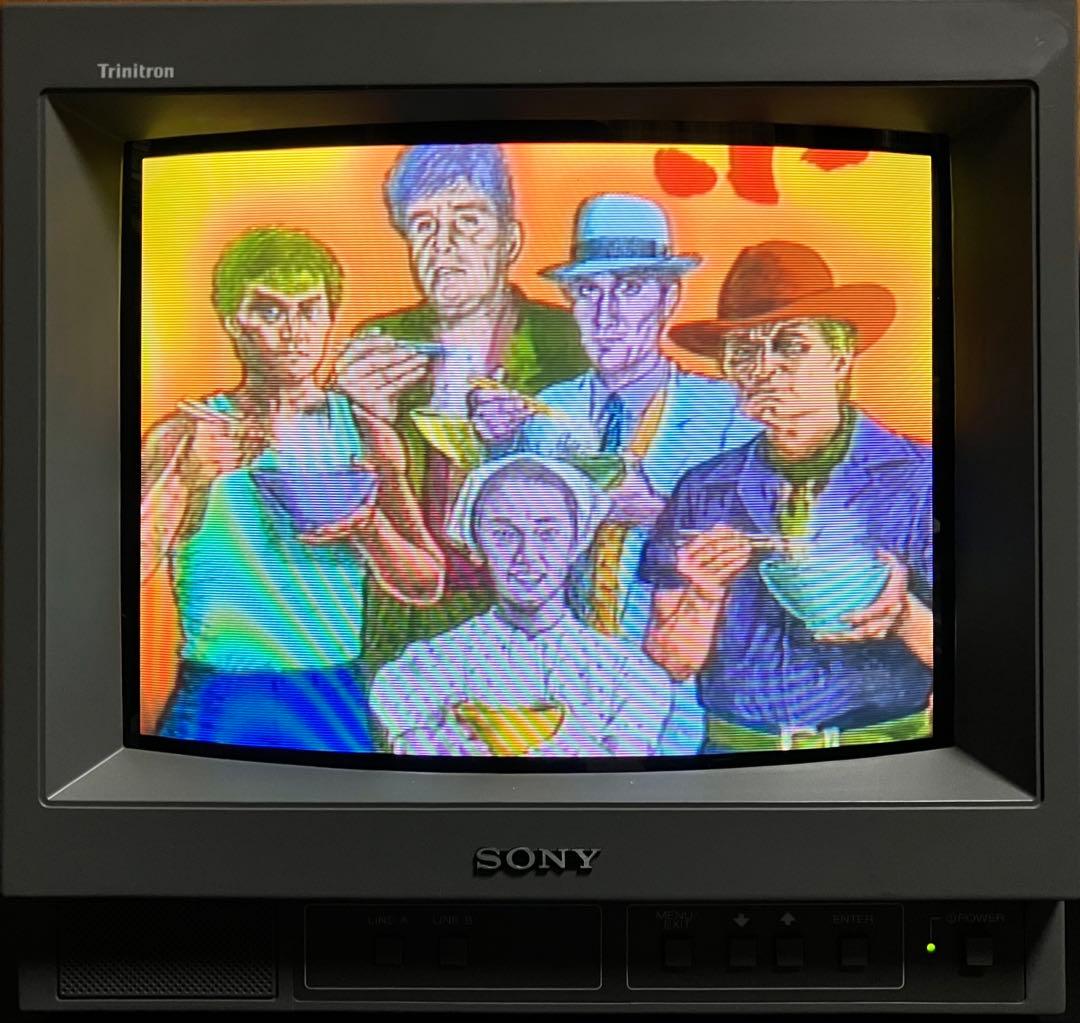 美品動作品 SONY PVM-14N5J 14インチブラウン管モニター 廃盤レア