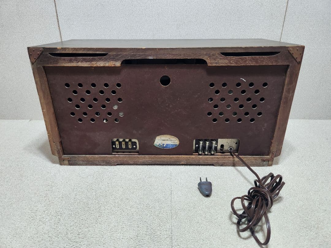 レトロ 真空管ラジオ 七欧通信機 6S-23 NANAOLA ジャンク 貴重