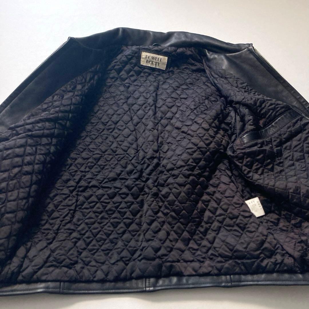 【daisuke】 POWELL FORTY 牛革 ライダースジャケット