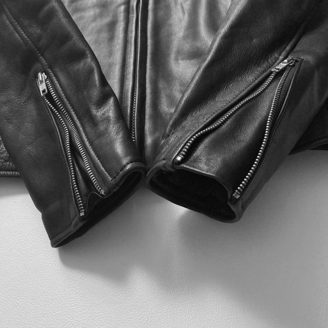 【daisuke】 POWELL FORTY 牛革 ライダースジャケット