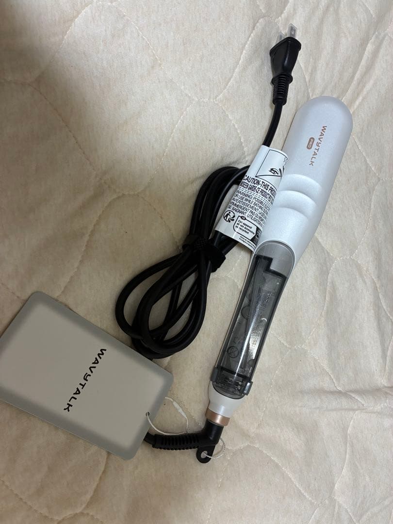 WAVYTALK ヘアアイロン ホワイト