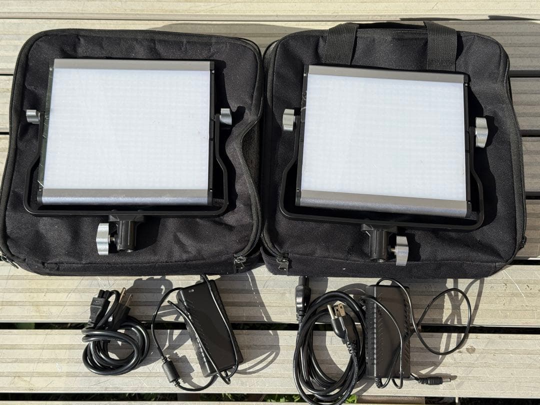 Godox SL60W ＆　LEDパネルライト各2台セット