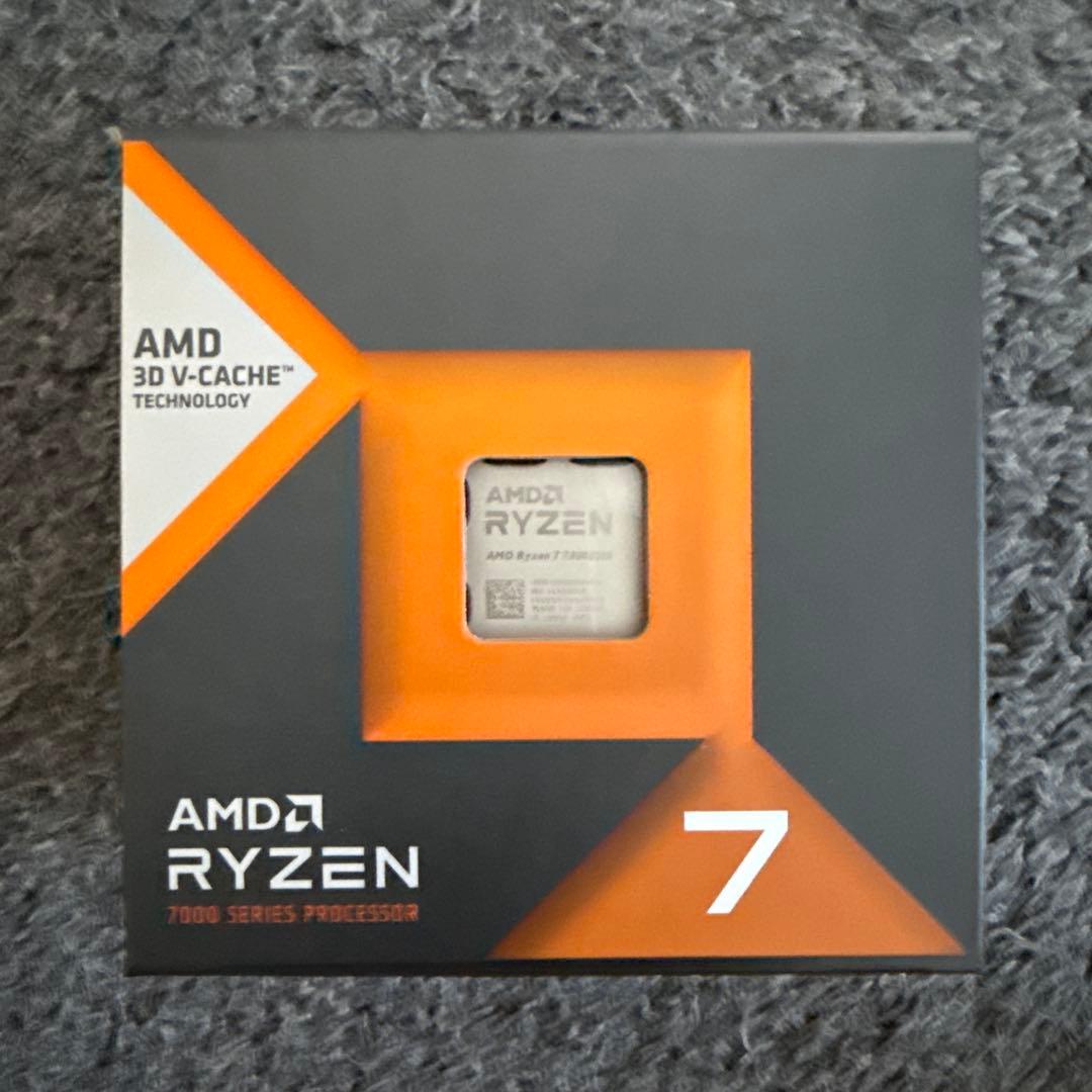 【新品未使用未開封】AMD Ryzen 7 7800X3D CPU
