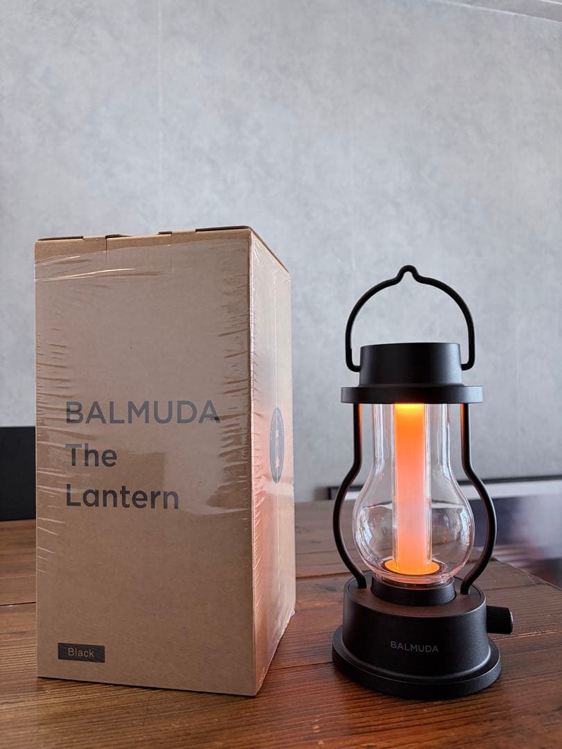 BALMUDA The Lantern Black バルミューダ