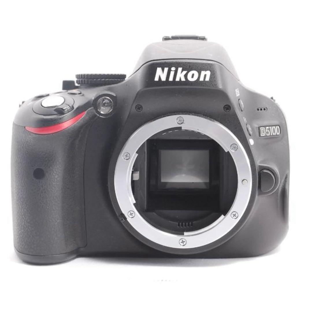 【最大2700円引】Nikon D5100❤️くるくる液晶❤️カメラバッグ付