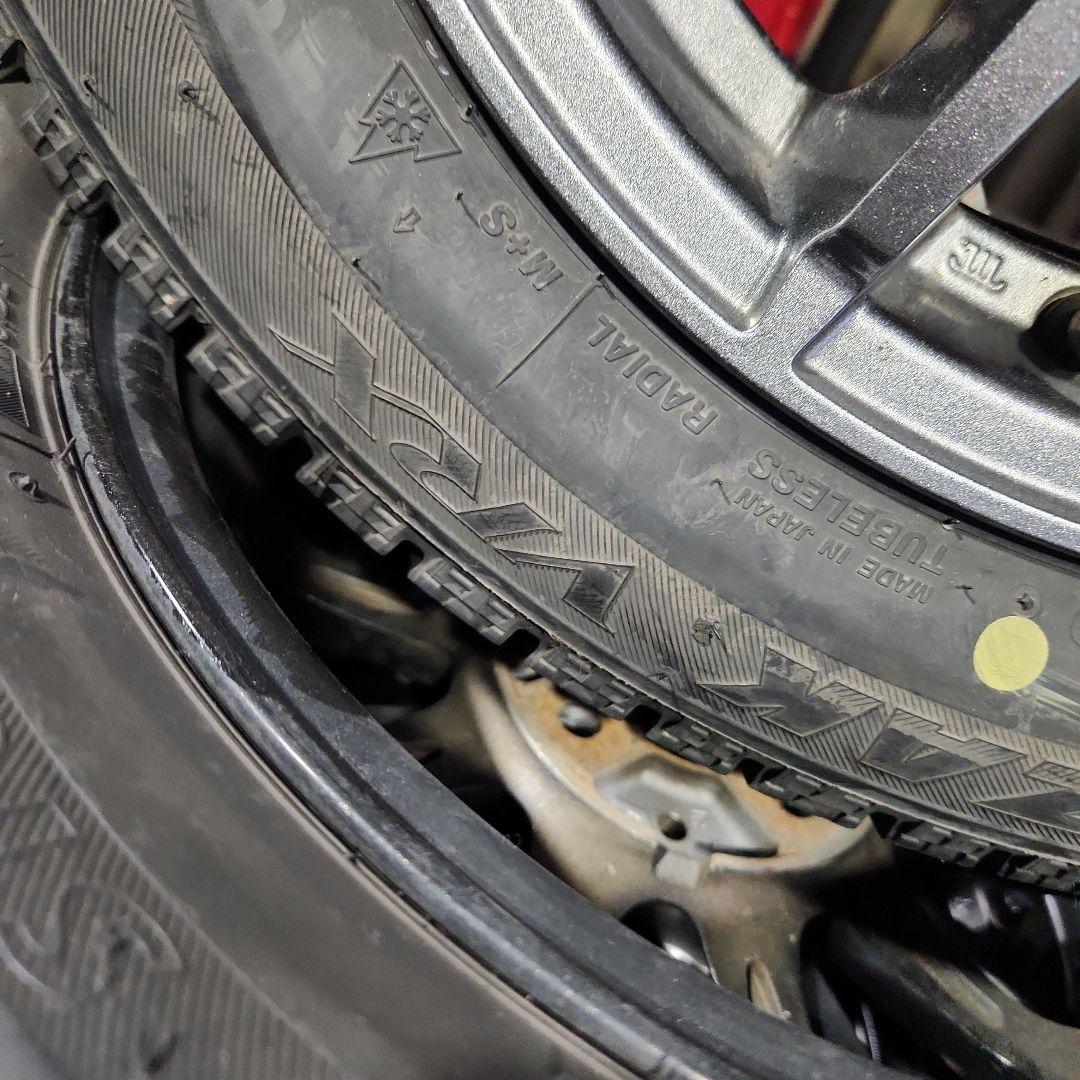 155/65R14　スタッドレス　外品アルミホイール付き　4本セット