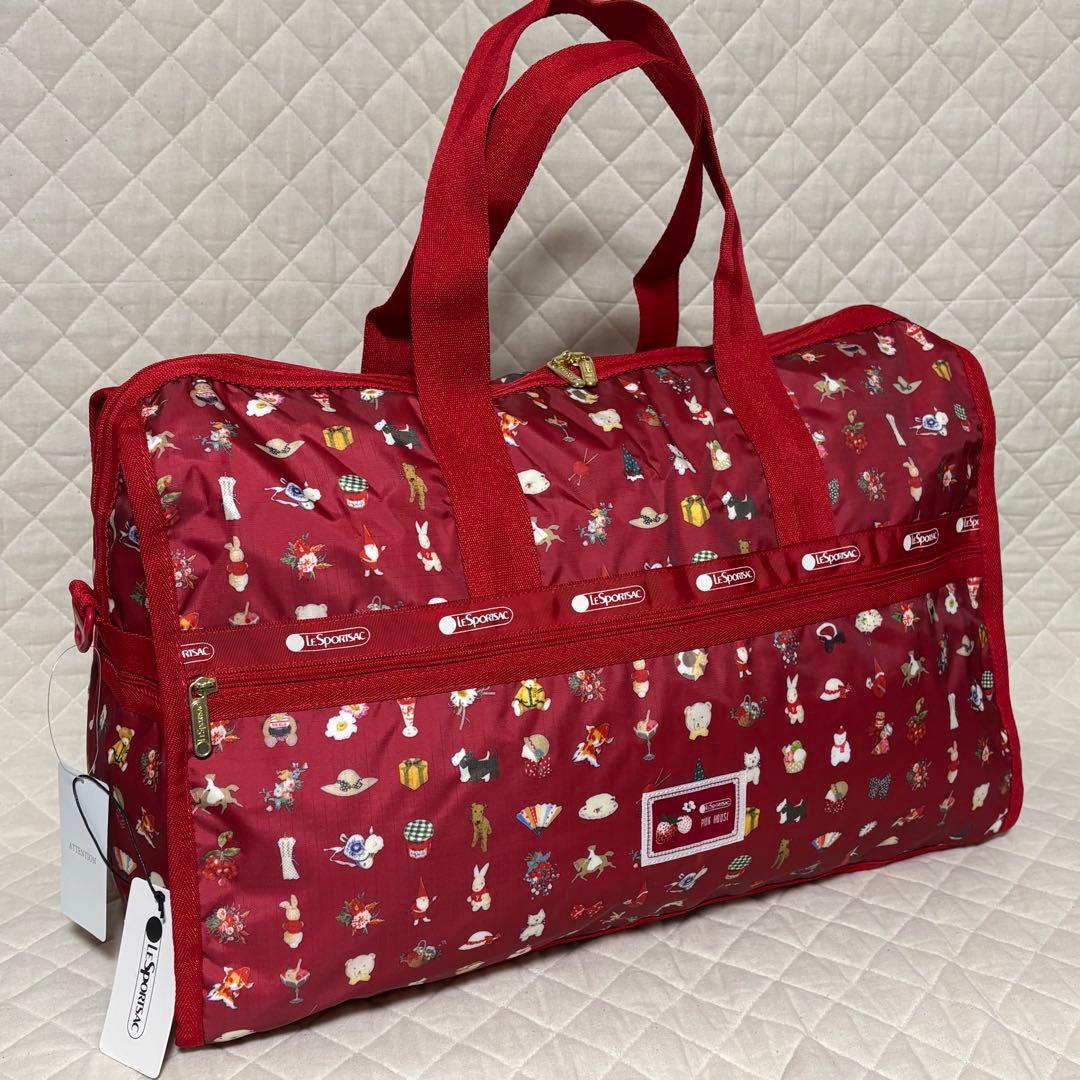 レスポートサック　ピンクハウスフェイバリッツ　ボストンバッグ　ラージ