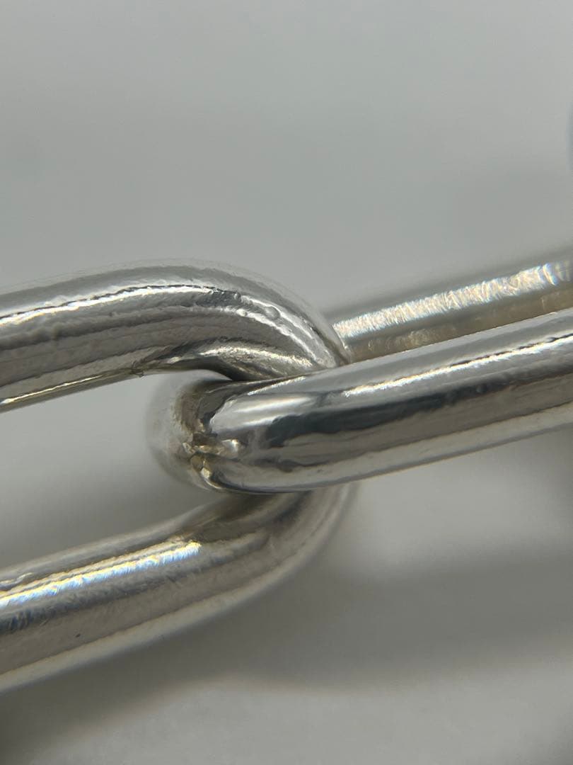 ティファニー TIFFANY ハードウェア ラージリンク ブレスレット Lサイズ