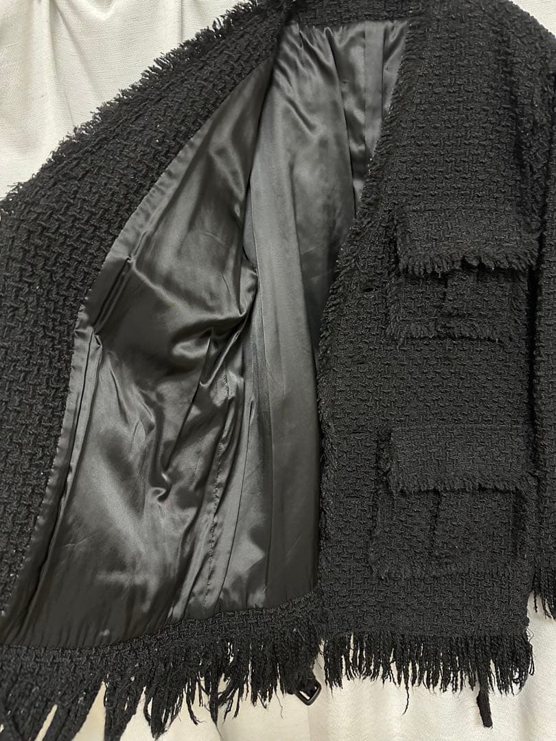 専用perverze パーバーズ クラッシュツイードジャケット