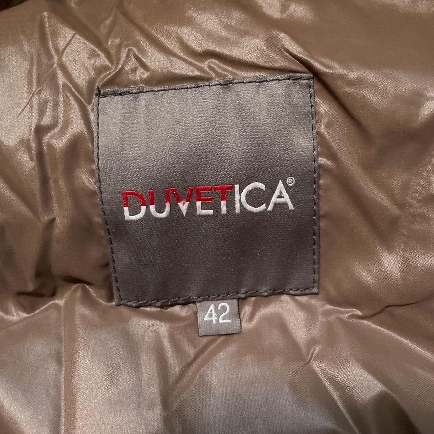 ピ*屋様 【大きいサイズ】デュベティカ デネブ ロングダウンコート 42 フォッ