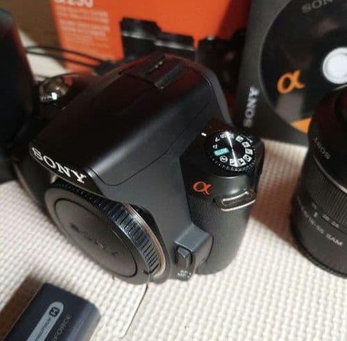 ソニー SONY α230 望遠ダブルズームレンズセット